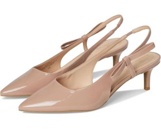 Bandolino Womens Bandolino Alilac Pump Pink Faux Leather Stiletto Heel HAWK2422