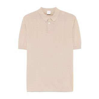 Eleventy Polo Shirts, male, Brown, Size: 2XL Polo