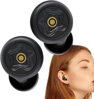OEM Tapones Para Los O&iacute;dos Para Dormir - Tapones Para Los O&iacute;dos - Sue&ntilde;o Tranquilo - Silicona Suave - 1 Par - Transparentes