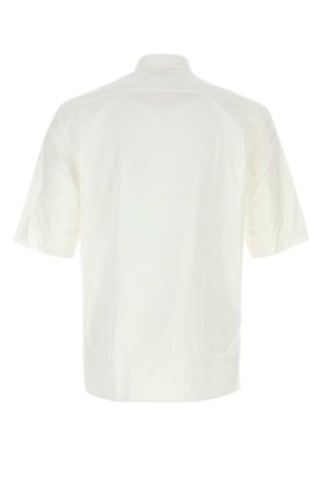 Namacheko Mens White Poplin Guardia Shirt Exterior: Cotton Camicie