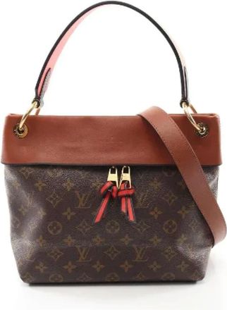 Louis Vuitton Pre-owned Handbags, female, Brown, Size: ONE SIZE Pre-owned Canvas handbags