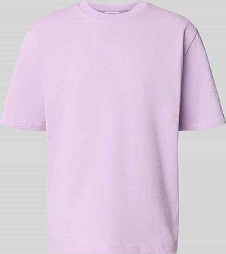 Lindbergh Lindbergh Oversized T-Shirt mit Rundhalsausschnitt in Lavender, Gr&ouml;&szlig;e XXXL