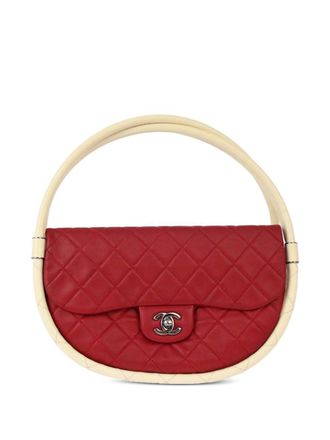 Chanel 2014 Hula Hoop handbag - women - Lambskin - One Size - Red