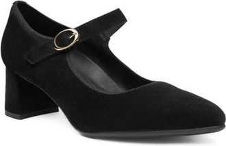 Ara Adelaide Mary Jane Pump in Black 2 at Nordstrom, Size 10.5