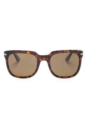 Persol Occhiali da sole PO3323S oversize - Marrone