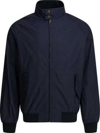 Valentino Mens Blue Polyamide Jacket - Dark Blue Nylon - Size EU 50 (Mens)