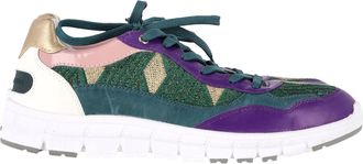 Dolce & Gabbana Dolce & Gabbana Mardi Gras lage sneakers in veelkleurig leer en su&egrave;de