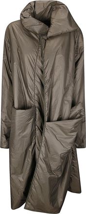 Maria Calderara Lightweight Coat With High Collar