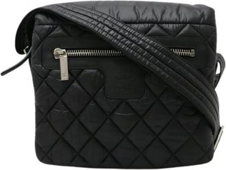 Chanel Pre-owned Cross Body Bags, female, Black, Size: ONE SIZE Pre-owned Vintage Cross Body Bag