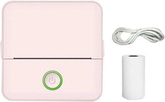 No Brand Mini Impresora T&eacute;rmica Port&aacute;til Sin Tinta, Inal&aacute;mbrica Bluetooth, Mini Impresora De Bolsillo, Impresora De Etiquetas Fotogr&aacute;ficas Para Tel&eacute;fonos M&oacute;vil
