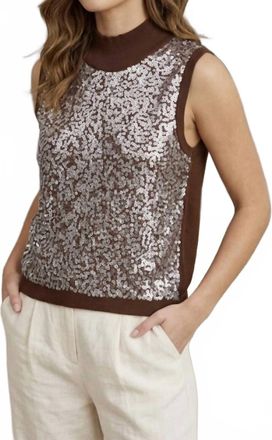 Starkx Georgia Vest In Chocolate
