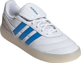 adidas Barreda Mundial Sneaker in White/Lucid Ray Blue/White at Nordstrom Rack, Size 11.5
