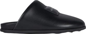Givenchy Label Flat Mules - Dames - Slip ons - Zwart - 36 EU - Leer - Schoenen