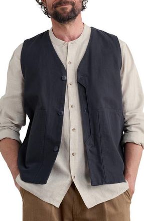 Seasalt Cornwall Metern Organic Cotton Vest in Inkwell at Nordstrom, Size Xx-Large