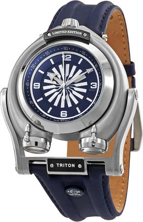 Gevril Group Triton Blue Dial Mens Watch 3407