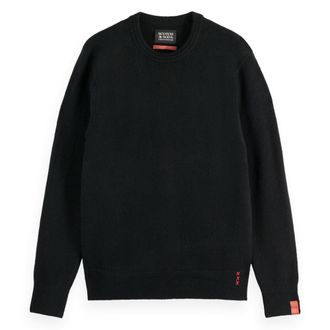 Scotch & Soda Zachte Brei Regular Fit Ronde Hals Trui