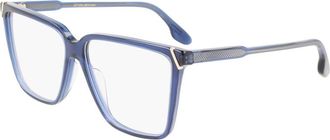 Victoria Beckham Blue Acetate Glasses Womens (Frames)