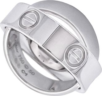 Cartier Love White Gold (18K) Band Ring (Pre-Owned)