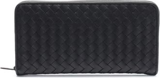 Bottega Veneta Portafoglio Intrecciato in nappa 2012-2025 - Nero