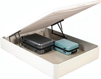 What The Sleep Canap&eacute; abatible env&iacute;o, montaje y retirada inc, madera, Blanco, 80x190