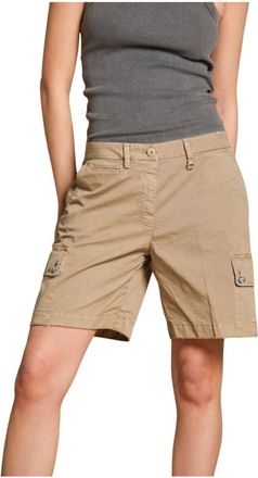 Mason's Dames, Korte broeken, Bruin, Maat: 2XS Katoen