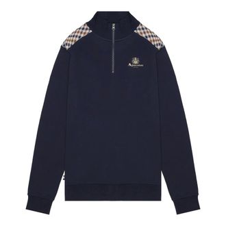 Aquascutum Uomo, Felpe, Blu, XL, new