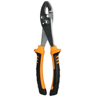 Trade Shop Trade Shop - Pinza Universale 10 Impugnatura Ergonomica Antiscivolo Ganascia Seghettata 26cm