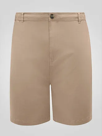 D555 Spencer Sand Elastic Waist Shorts