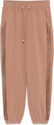 Liu Jo jersey track trousers - Brown