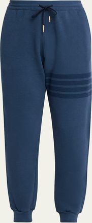 Thom Browne Mens 4-Bar Cotton Sweatpants