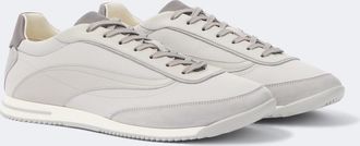 Brunello Cucinelli Leather-trimmed sneakers