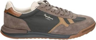 Pepe Jeans London Sneakers - Heren - Sneakers - Bruin - 43 EU - Schoenen