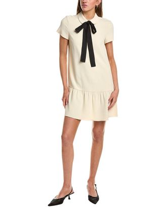 Red Valentino Red Valentino Bow Shift Dress