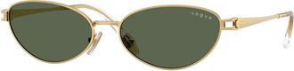 Vogue Eyewear VO4369S 280/71 Womens Sunglasses Gold Size 56