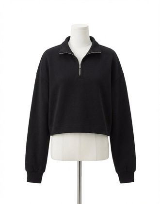 Z Supply Feeling The Moment Sweatshirt In Black