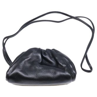 Bottega Veneta Black Leather Pouch (Pre-Owned)
