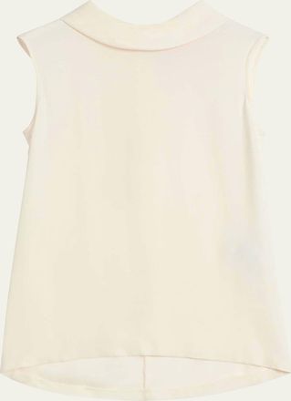Valentino Garavani Rounded Funnel Neck Top