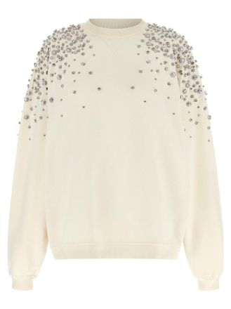 Golden Goose White Crew Neck Sweatshirt
