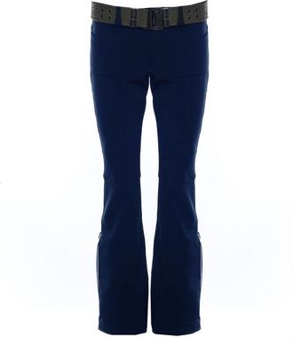 Authier Womens Skinny Pant in Navy Cotton - Size Medium