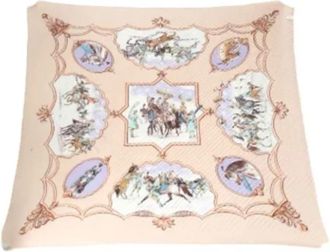 Herm&egrave;s Pre-owned Silk scarves - Dames - Vintage Accessoires - Veelkleurig - ONE Size - Vintage