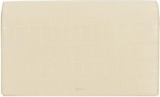 Vince Croc Embossed Leather Crossbody Wallet in Moonlight at Nordstrom