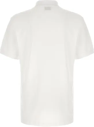 Moschino Logo-Embroidered Teddy Bear Polo Shirt - White