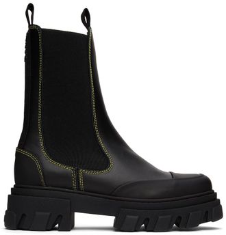 Ganni: Black Chelsea Boots now up to −77% | Stylight