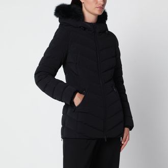 Moose Knuckles Giacca Roselawn nera in nylon