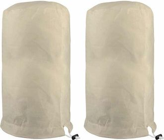 OEM Housse Protection Plantes - Tissu Non Tiss&eacute; 120 &times; 180 Cm - Pour Arbres Rosiers Tomates Arbustes - 2 Pi&egrave;ces