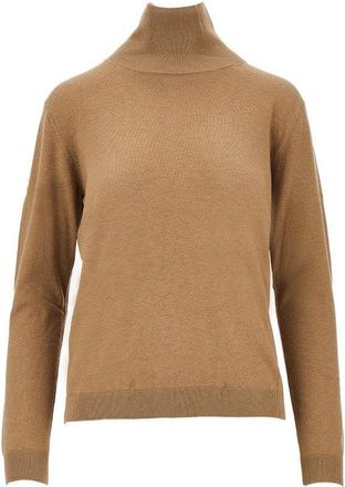 Weekend by Max Mara Silk and wool-blend knitted turtleneck Woman XS