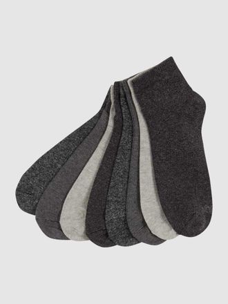 s.Oliver Red Label Socken in Melange-Optik im 4er-Pack in Black, Größe 39-42