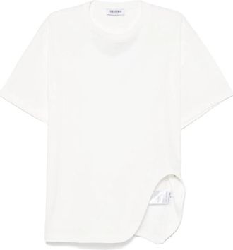 The Attico Oversized T-shirt - Dames - T-shirts - Wit - XS - Katoen - Tops