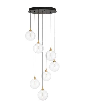 Eurofase Lighting Iissa 7-Light 21in Chandelier