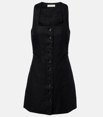 Faithfull The Brand Jaques linen minidress